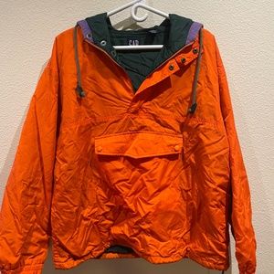 VINTAGE GAP 1/4 Zip Pullover Windbreaker Medium